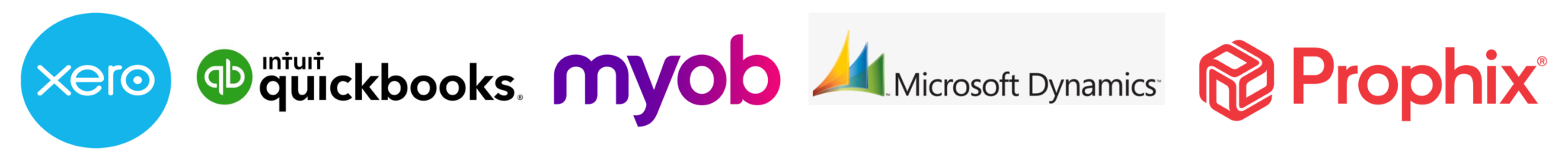 Accounting software brands used by LWD Accounting